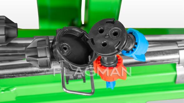 «Опрыскиватель полевой навесной Флагман | Flagman P300/1 (300 л) + (кардан 85см/6х6/со сваркой)» - фото 10