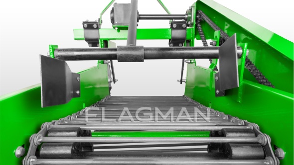 «Картофелекопалка транспортерная Flagman | Флагман 3-540/4U-1 со смещением с дисками» - фото 7