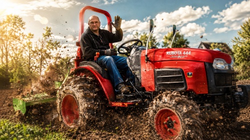 СПРАВИТСЯ ЛИ КИТАЙСКАЯ КОПИЯ KUBOTA ПРОТИВ ТЯЖЁЛОЙ ПОЧВЫ? | Тест Кентавр Т-444 и Фрезы Флагман ЭКО