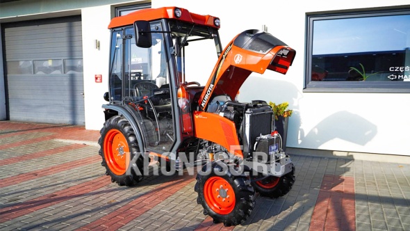 «Трактор Kubota | Кубота A211N-OPC 9+3 (Kubota India) STD agri 7.00-12 / 8.3-20 (с ПСМ)» - фото 9