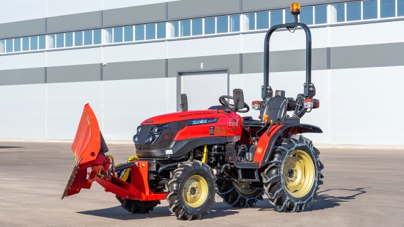 «Отвал Flagman | Флагман 1824 SG к трактору Solis 24 с пружинными амор. и гидроповоротом (1,6м)» - фото 3