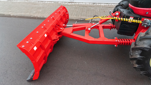 «Отвал Flagman | Флагман 5090 SG к трактору Solis 50 с демпферными пруж. и гидроповоротом (2,2 м)» - фото 5