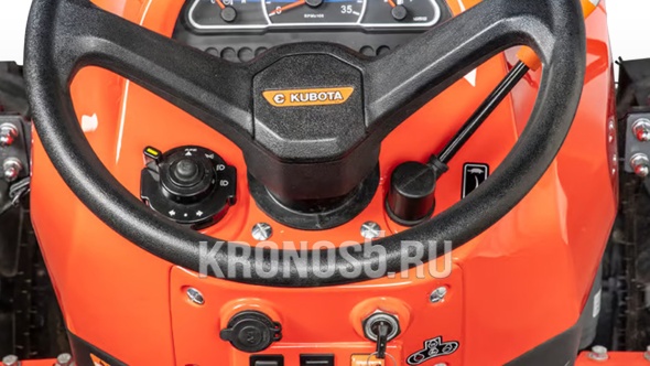«Трактор Kubota | Кубота EK1-261 9+3 (Kubota India) STD agri 6.00-12 / 8.3-20 (с ПСМ)» - фото 9