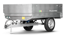 Прицеп Flagman | Флагман C/ПТТ/Р — 1,5 с ПСМ к трактору (самосвальный/рессорный) - фото