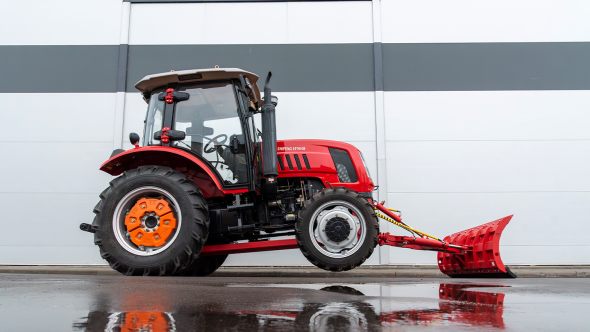 «Отвал Flagman | Флагман 5090 SF к трактору Shifeng 904 с демпферными пруж. и гидроповоротом (2,2 м)» - фото