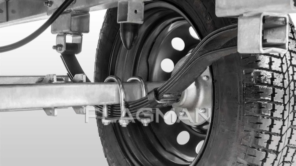 «Прицеп Flagman | Флагман C/ПТТ/Р — 1,5 с ПСМ к трактору (самосвальный/рессорный)» - фото 7