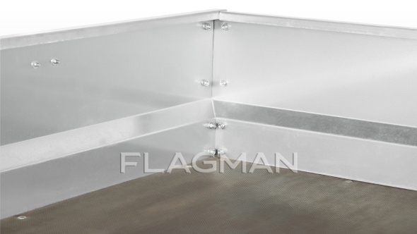 «Прицеп Flagman | Флагман C/ПТТ — 1,0 с ПСМ к мини-трактору (самосвальный)» - фото 10