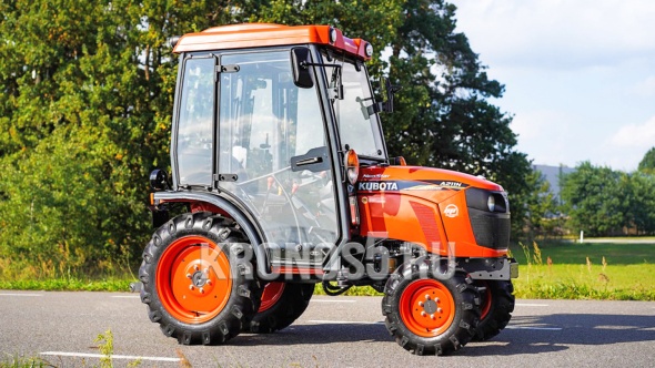 «Трактор Kubota | Кубота A211N-OPC 9+3 (Kubota India) STD agri 7.00-12 / 8.3-20 (с ПСМ)» - фото 2