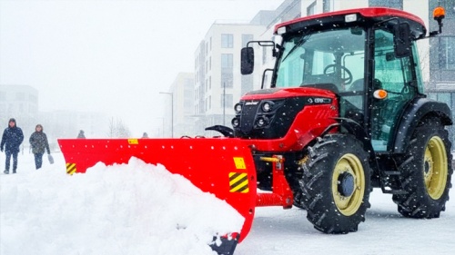 Обзор двустороннего отвала Flagman 5090 для трактора Solis-GOLD 50