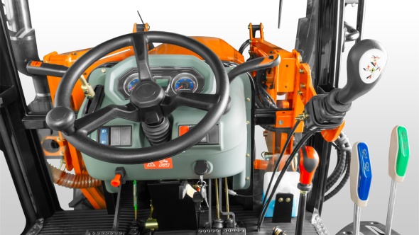 «Фронтальный погрузчик Flagman | Флагман LONG Кентавр PRO Т-654 G2-500 (челюстной c джойстиком)» - фото 11