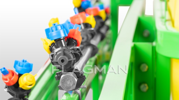 «Опрыскиватель полевой навесной Флагман | Flagman P400/1 (400 л) + (кардан 85см/6х6/со сваркой)» - фото 10