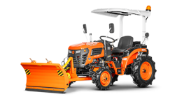 Отвал Flagman | Флагман к трактору Кентавр MASTER Т-5К/344 с пружинными амор. и гидропов. (1,2 м) - фото