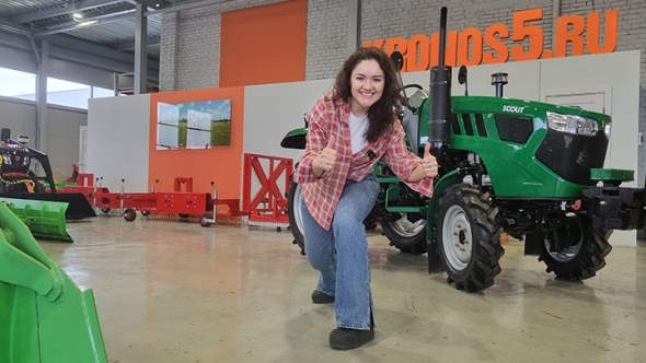 Трактор Scout | Скаут TE-254 G3 - видео