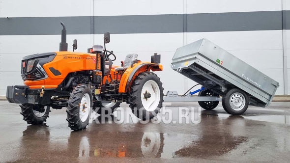 «Прицеп Flagman | Флагман C/ПТТ/Р — 1,5 с ПСМ к трактору (самосвальный/рессорный)» - фото 2