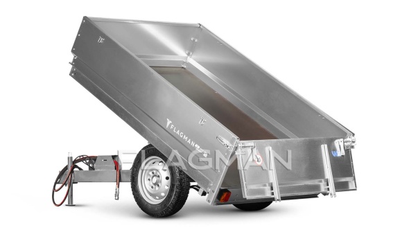 «Прицеп Flagman | Флагман C/ПТТ/Р — 1,5 с ПСМ к трактору (самосвальный/рессорный)» - фото 5