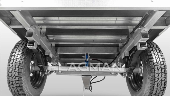 «Прицеп Flagman | Флагман C/ПТТ/Р — 1,5 с ПСМ к трактору (самосвальный/рессорный)» - фото 6